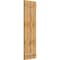 Ekena Millwork Joined Board-n-Batten Shutters w/Z-Bar, Rough Sawn Western Red Cedar, 21 1/2W x 71H, PR RBJ06Z21X071RWR - alternate 5